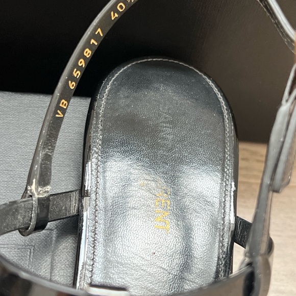 ****SOLD*****Saint Laurent Cassandra  sandals - Picture 3 of 9